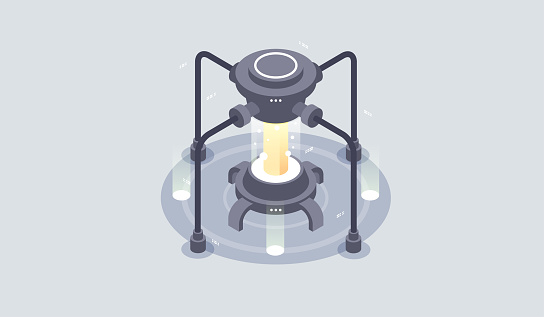 Quantum computer, large data processing. Isometric Quantum computing or Supercomputing. Software development and programming.