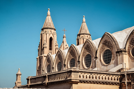 Beautiful Architecture Of Carmelite Church of Balluta, Malta