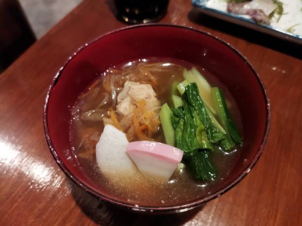 istock Ozoni japanese new year soup 2048088387