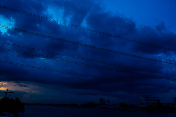 beautiful sky in bangkok