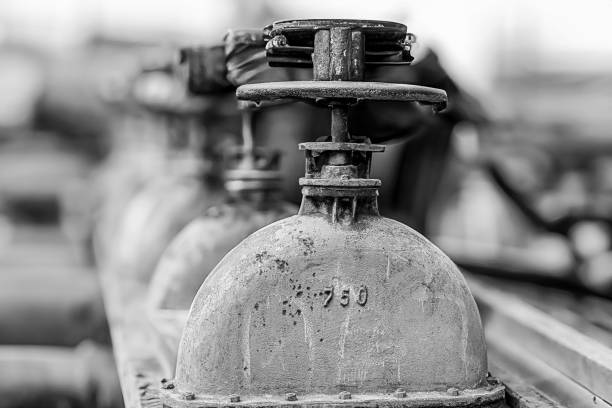 Alte Industrie Absperrschieber
