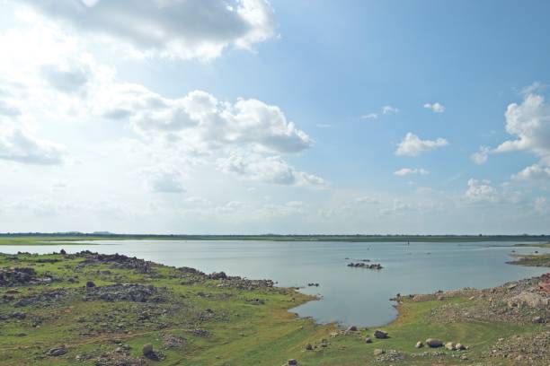 istock landscape with lake and clouds 2048252456