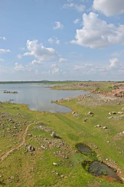 istock landscape with lake and clouds 2048252980