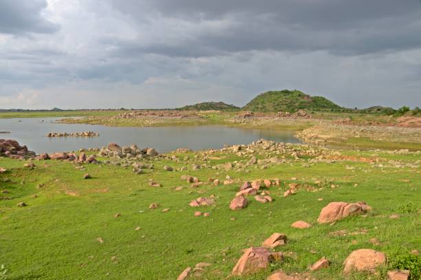 istock landscape with lake and clouds 2048253001