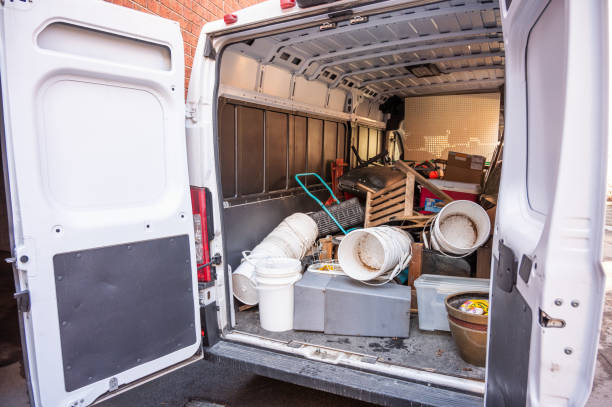 istock Back of cargo van full of stuff 2048254609