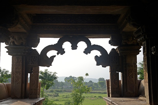 Architectural part of Khajuraho Group of Monuments | UNESCO World Heritage Site, Madhya Pradesh, India