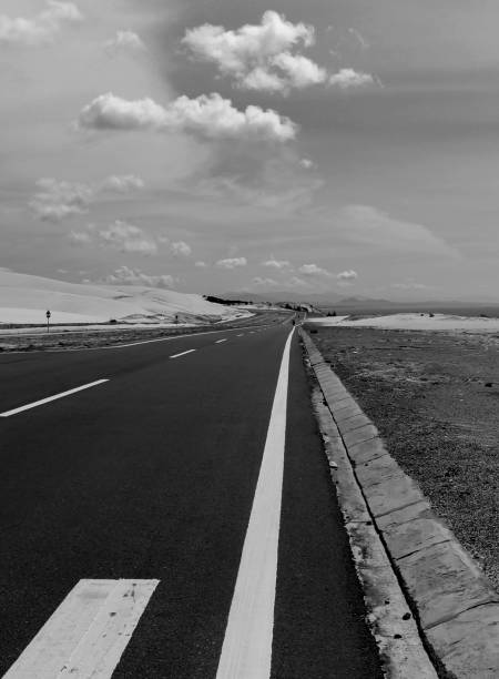 istock Highway between sand dunes, Binh Thuan province 2048275523