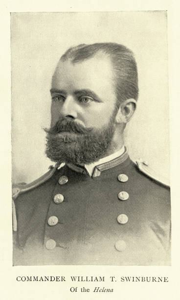 istock William T. Swinburne, US Navy commander of the USS Helena, Spanish–American War, 1890s 19th Century Military History 2048318715