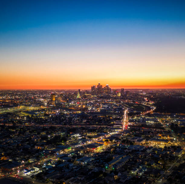 istock Wide angle Los Angeles Skyline 2048352891