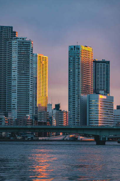 istock Sumida river and high-rise buildings in Tokyo 2048358013