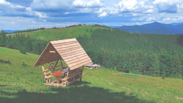 istock Carpathians. A place for rest and relaxation high in the mountains. 2048381330