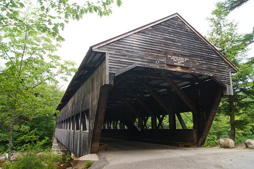 Covered Bridges Trail, White Mountains, New Hampshire - United States