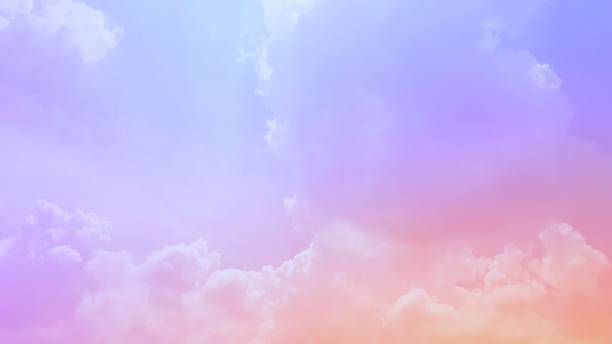The background is a subtle blend and gradient of the twilight sky and clouds.