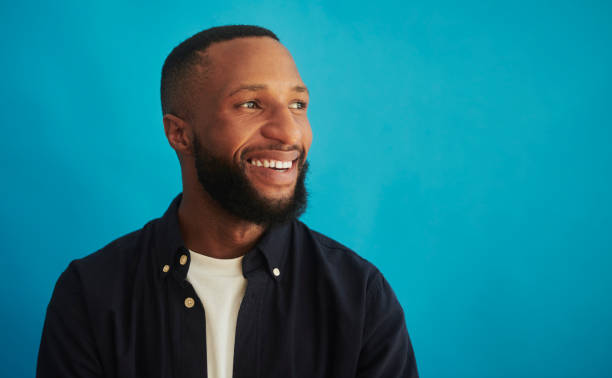istock Portrait of a handsome young black man smiling 2048429818