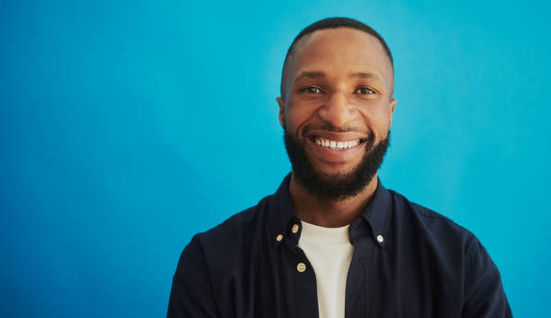 istock Portrait of a handsome young black man smiling 2048429820