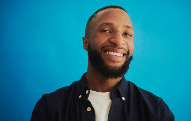 istock Portrait of a handsome young black man smiling 2048429823
