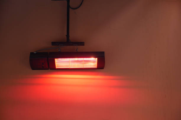 istock Modern electric infrared heater on celling 2048542487