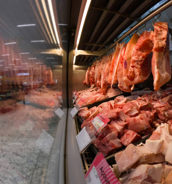istock pork in the market showcase 2048578005