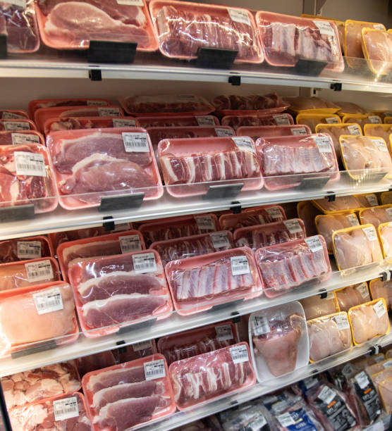 istock pork in the market showcase 2048579045