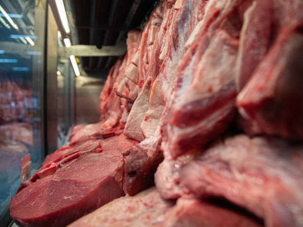istock beef meat in the market showcase 2048579575
