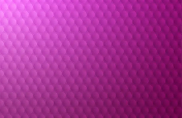 Vector illustration of Pink golf ball textured poster background