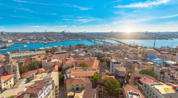 istock Panoramic view of istanbul skyline and bosphorus 2048624908