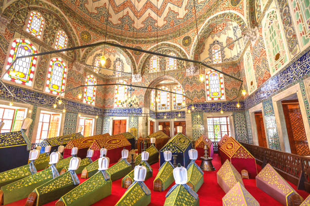 hagia sophia ottoman burials in istambul - sultan selim ii foto e immagini stock