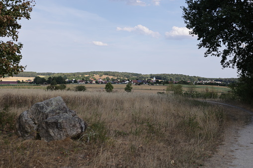 Juli 22, 2022, Sandharlanden: View of the natural landscape of Sandharlanden near Abensberg in Bavaria