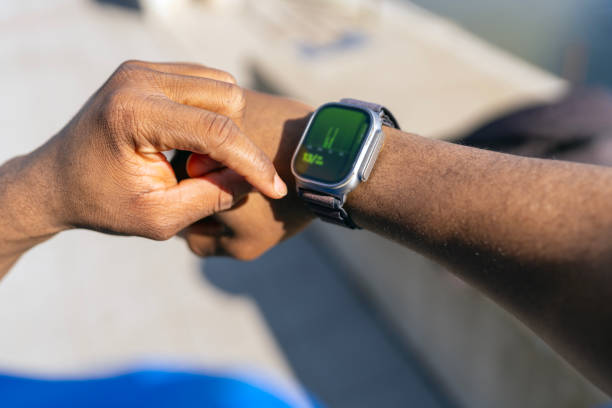istock The pulse of progress on his wrist 2048697737