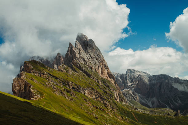 istock The most iconic outdoors landscape on the Dolomites: the Seceda 2048782433