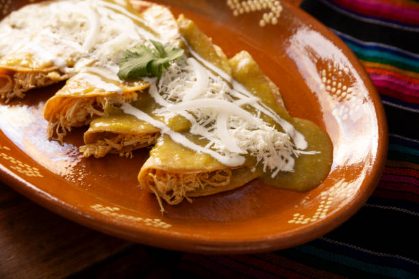 istock Mexican Green Enchiladas recipe 2048785547