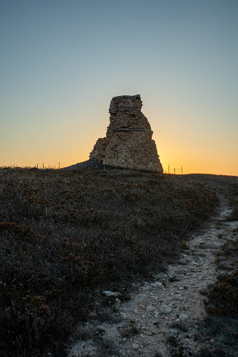 Scab'e sai tower, San Vero Milis, province of Oristano, Sardinia