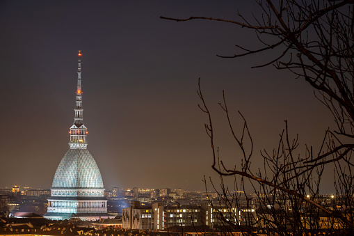 Scorcio della Mole Antonelliana dalla terrazza panoramica di Torino