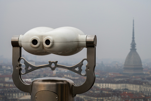 Veduta di Torino dalla terrazza panoramica