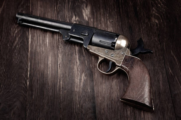 istock Old West gun. Percussion Army Revolver 2049130312