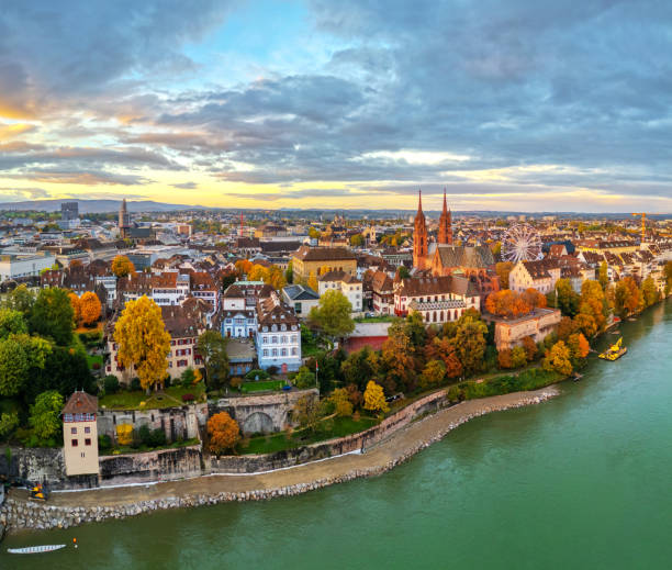 istock Basel, Switzerland on the Rhine River in Autumn 2049167867