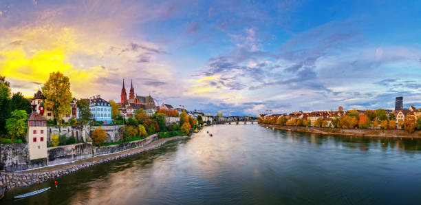 istock Basel, Switzerland on the Rhine River in Autumn 2049193184