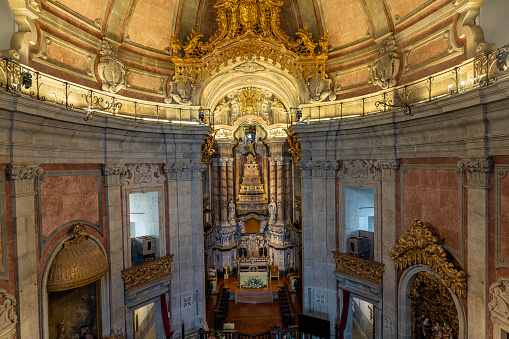Clerigos Church and Tower, Porto, Portugal.