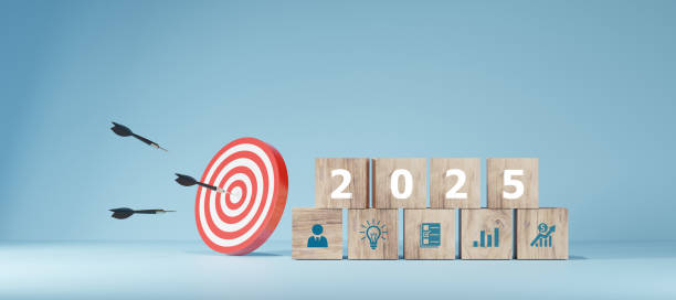 istock Countdown to 2025. Loading year from 2024 to 2025 New year start concept 2049734965