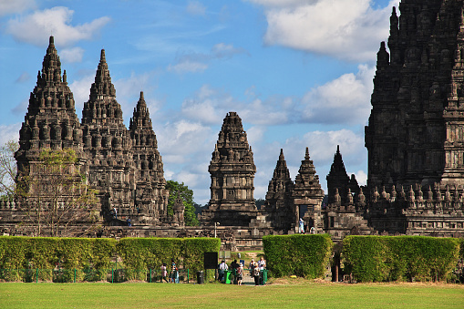 Prambanan is Hindu temple in Yogyakarta, Java, Indonesia