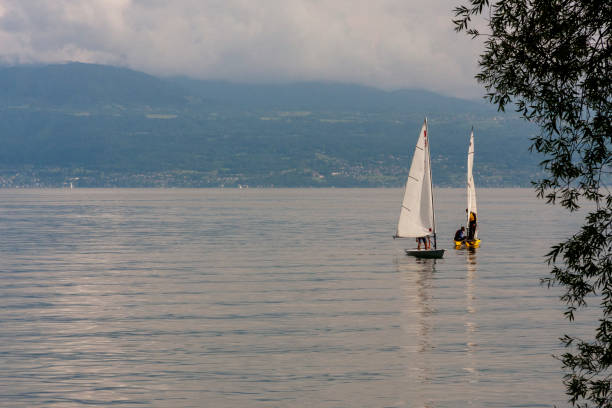 Lake Geneva, Lausanne ,Switzerland