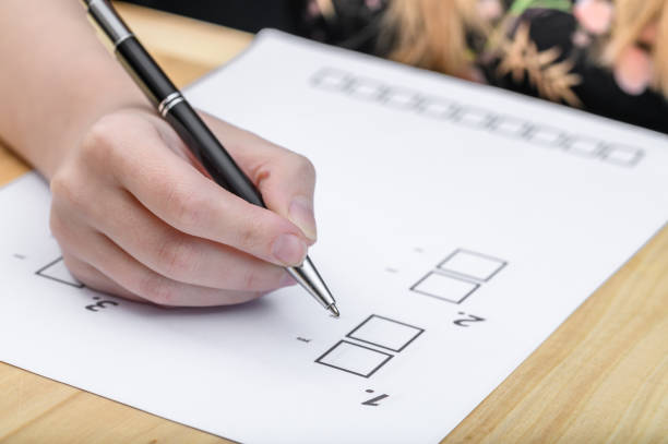 istock Local government elections, voting for your candidate 2050034407