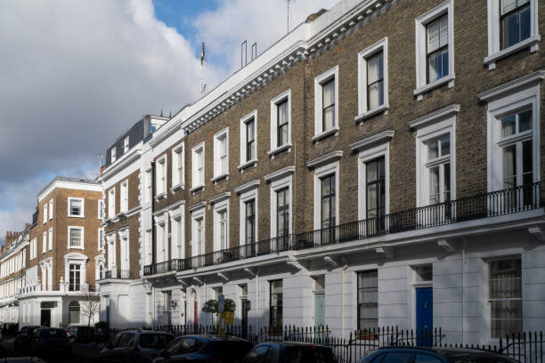 istock Townhouse in London 2050044254