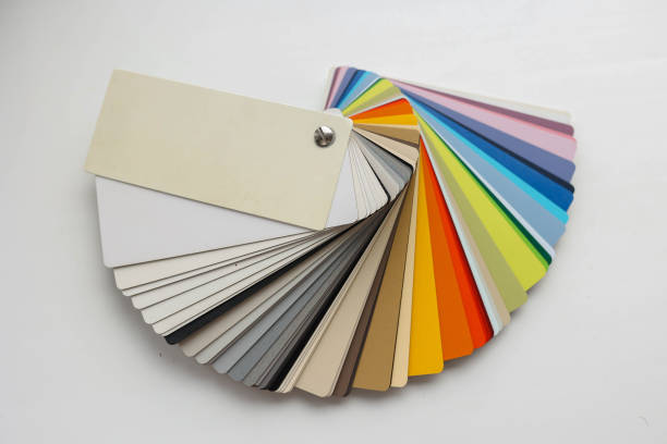 istock Color palette samples swatches for graphic designer on white background 2050079007