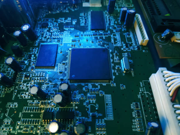 istock The macro photography of printed circuit board PCB 2050094802