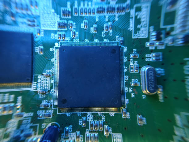istock The macro photography of printed circuit board PCB 2050094808