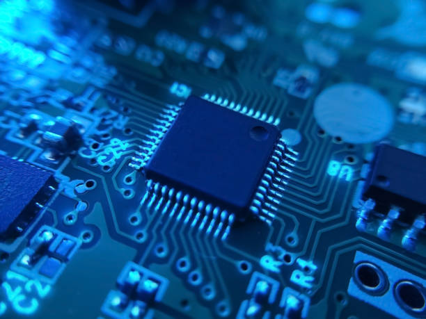 istock The macro photography of printed circuit board PCB 2050095353