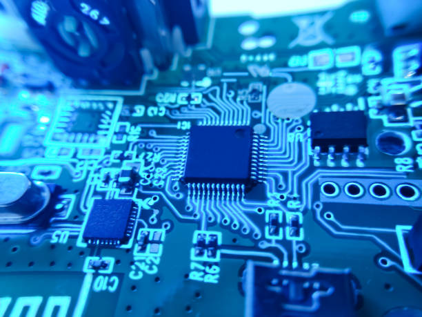 istock The macro photography of printed circuit board PCB 2050095366