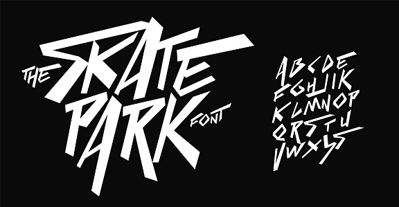Cool street art font dynamic graffiti font for modern bold marker logo, spirited expressive headline, youth urban vibe. Art typographic design. Vector typeset.