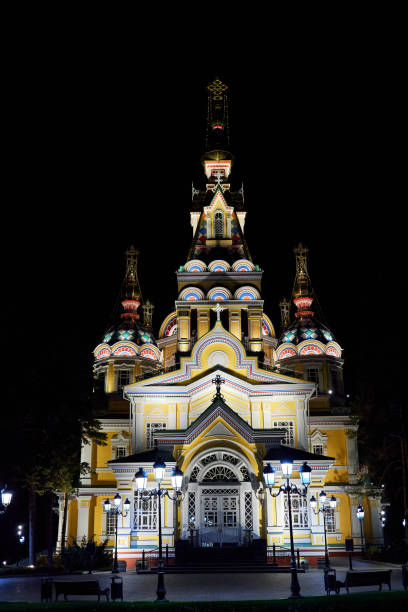 istock Russian Orthodox cathedral located in Almaty, Kazakhstan 2050166522